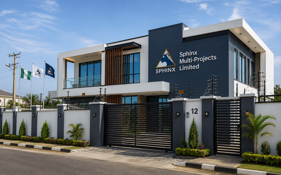 Sphinx office exterior, Odemuyiwa Street, Egbeda, Lagos