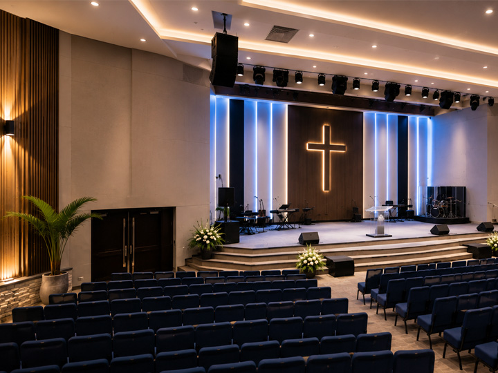 Church auditorium renovation
